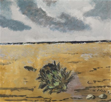 Filippo de Pisis(Ferrara 1896 - Milano 1956)NATURA MORTA CON CARCIOFOolio su...