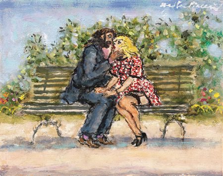 Walter Piacesi(Ascoli Piceno 1929)ARIA DI PRIMAVERAolio su tavola, cm...