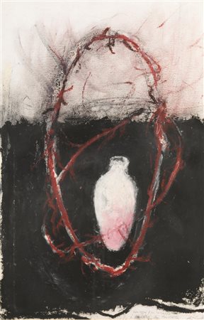 Piero Pizzi Cannella(Rocca di Papa 1955)GIOIELLI DI PANAMApastello e tempera...