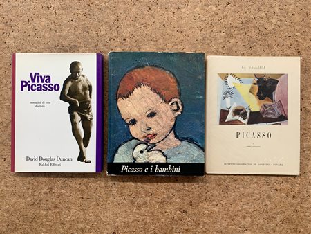 PABLO PICASSO - Lotto unico di 3 cataloghi