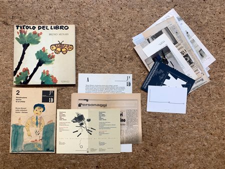 BRUNO MUNARI - Lotto unico di 2 cataloghi: