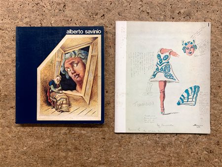 ALBERTO SAVINIO - Lotto unico di 2 cataloghi