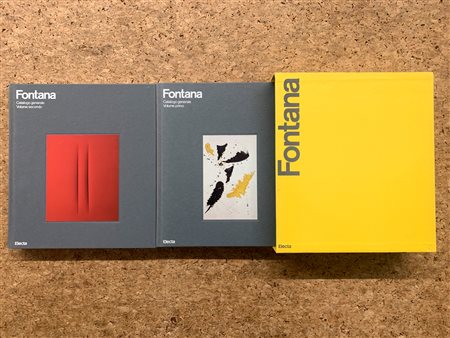 LUCIO FONTANA - Catalogo generale. Volume primo e secondo, 1986