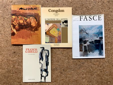 AUTORI VARI (MORLOTTI, GARELLI, CONGDON E FASCE) - Lotto unico di 4 cataloghi