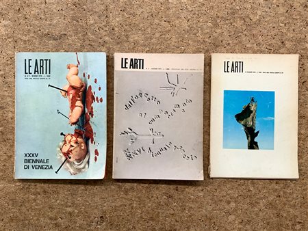 LE ARTI - RASSEGNA DI ATTUALITÀ ARTISTICA - Lotto unico di 3 numeri
