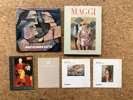 PITTURA FIGURATIVA ITALIANA - Lotto unico di 6 cataloghi