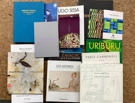 ARTE CONTEMPORANEA - Lotto unico di numerosi cataloghi