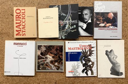 MANNUCCI, MASTROIANNI E STACCIOLI - Lotto di 9 cataloghi