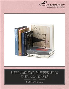 ASTA N.125 - LIBRI D'ARTISTA, MONOGRAFIE E CATALOGHI D'ARTE