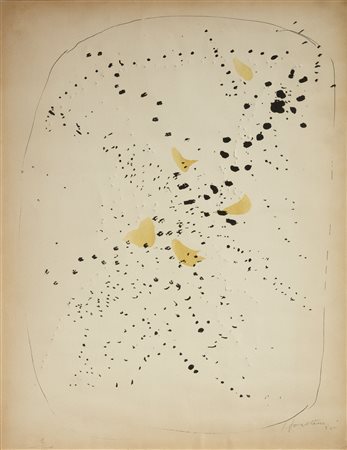 FONTANA LUCIO (1899 - 1960) - Concetto spaziale.