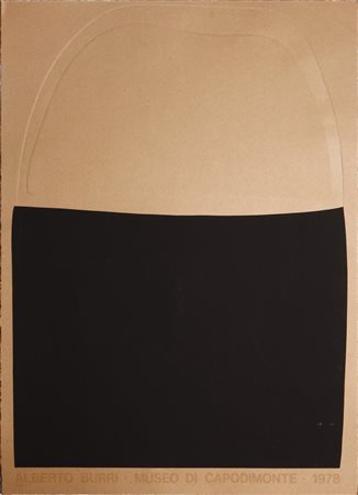 BURRI ALBERTO (1915 - 1995) - Museo di Capodimonte. .