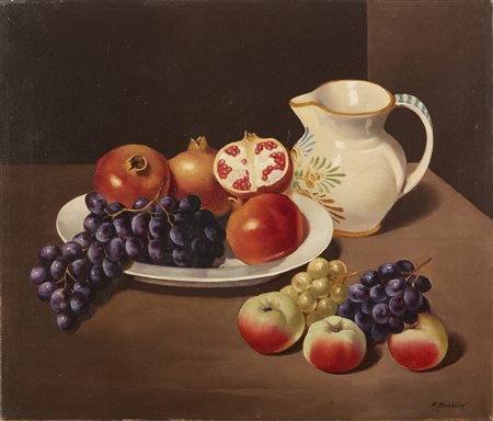 TROMBADORI FRANCESCO (1886 - 1961) - Natura morta.