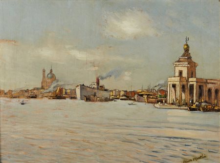 MARTINI ALBERTO (1876 - 1954) - Bacino di S.Marco, Venezia. .