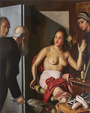 SCILTIAN GREGORIO (1900 - 1985) - Susanna e i vecchioni.