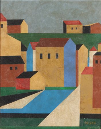 SOLDATI ATANASIO (1896 - 1953) - Paesaggio.