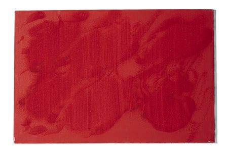 TURCATO GIULIO (1912 - 1995) - Cangiante arancio.