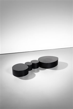 SPALLETTI ETTORE (n. 1940) - Forme (Nero).