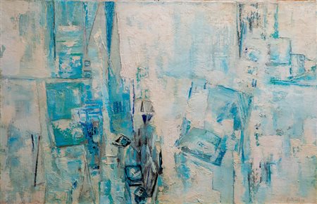 BITRAN ALBERT (1929 - 2018) - La Ville Lumiere. .