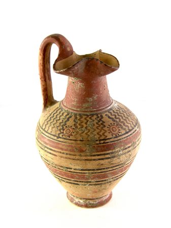 BROCCA ITALO GEOMETRICA DATAZIONE: VIII-VII sec. a.C. MATERIA E TECNICA:...