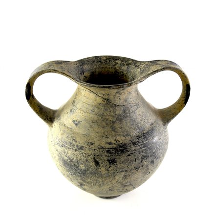 ANFORETTA IN BUCCHERO Tipo Rasmussen 1979, 1b DATAZIONE: VII sec. a.C....