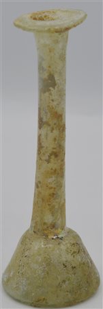 UNGUENTARIO A COLLO LUNGO DATAZIONE: I-III sec. d. C. MATERIA E TECNICA:...