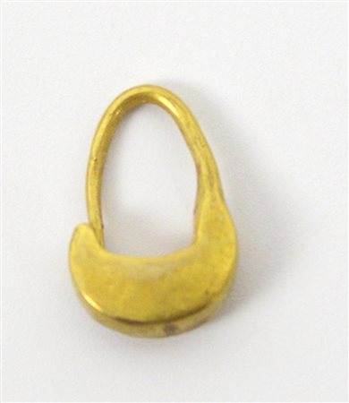 ORECCHINO A SANGUISUGA DATAZIONE: IV-I sec. a. C. MATERIA E TECNICA: oro...