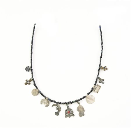 COLLANA UCRAINA DATAZIONE: X-XIII sec. d. C. MATERIA E TECNICA: pasta vitrea,...