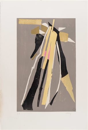 André Lanskoy (Mosca 1902 - Parigi 1976), “Composizione”.