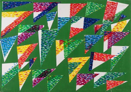 Piero Dorazio (Roma 1927 - Perugia 2005), “Avanguardia”, 1991.