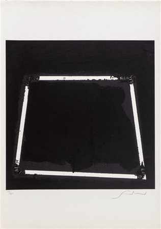 Emilio Scanavino (Genova 1922 - Milano 1986), “Senza titolo”.