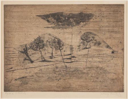 Johnny Friedlaender (Pszczyna 1912 – Parigi 1992), “Senza titolo”.