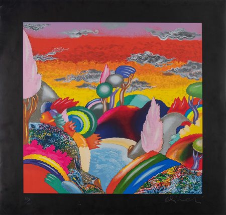 Luca Alinari (Firenze 1943 – 2019), “Paesaggio toscano”, 1994.