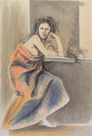 Alberto Sughi (Cesena 1928 – Bologna 2012), “L'Autunno”.