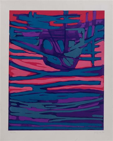 Antonio Corpora (Tunisi 1909 – Roma 2004), “Senza titolo”, 1973.