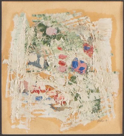 Fritz Winter (Bönen 1905 – Herrsching 1976), “Senza titolo”, 1919.