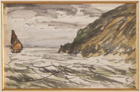 Guglielmo Pizzirani (Bologna 1886 – 1971), “Marina”.