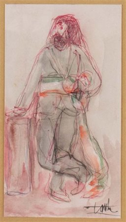 Cleto Tomba (Castel San Pietro Terme 1898 – Bologna 1987), “Figura maschile”.