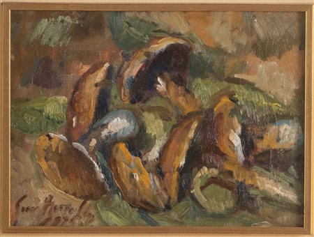 Gino Marzocchi (Molinella 1895 - Bologna 1981), “Funghi”, 1975.