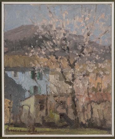 Renzo Morandi (Sassuolo 1914 – Ravenna 2008), “Il Ciliegio”, 1974.