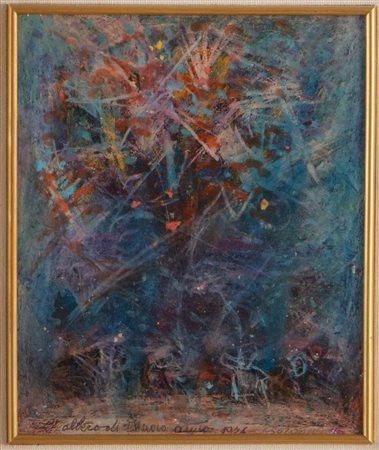 Aldo Borgonzoni (Medicina 1913 – Bologna 2004), “L’albero di fuoco”, 1971.