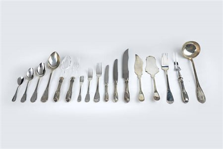 SERVIZIO DI POSATE IN ARGENTO