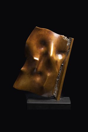 GIO POMODORO<BR>Orriano di Pesaro 1930 - 2002 Milano<BR>"Vela finmare" 1992