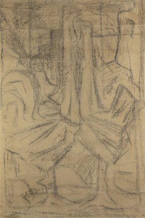 ITALO MUS<BR>Chatillon (AO) 1892 - 1967 St.Vincent (AO)<BR>"Galli dignitosi" 1959