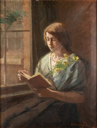 PITTORE NON IDENTIFICATO<BR>"Lettura"