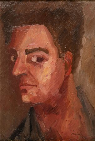 Gino Bonichi Scipione, Ritratto ideale di Mazzacurati, 1932