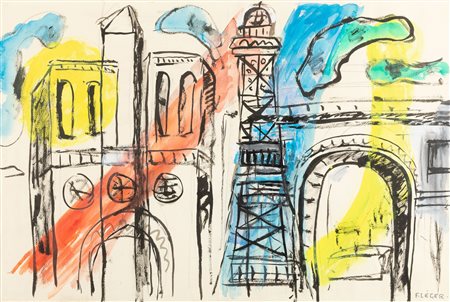 Fernand Léger, La ville, 1955