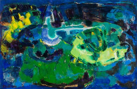 Renato Birolli, Cinque terre - Palude, 1955