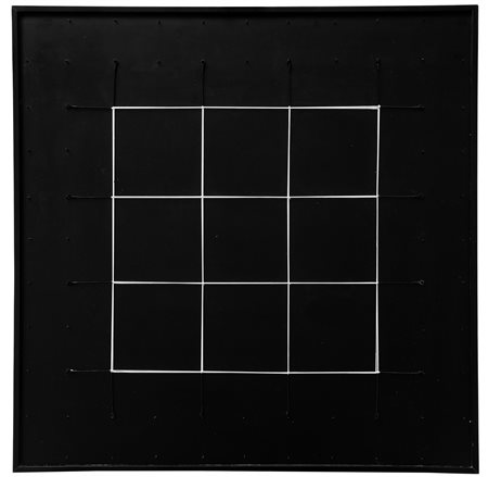 Gianni Colombo, Doppia linea bianca, 1975