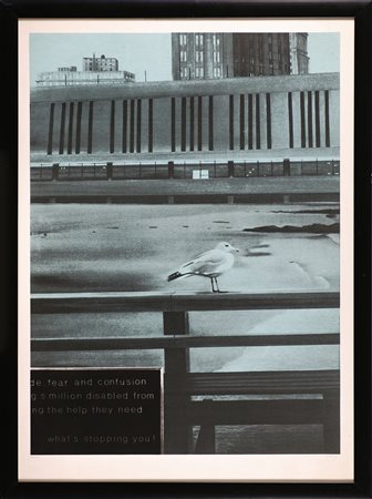 MONORY JACQUES (n. 1924) Fear and confusion. Serigrafia. Cm 65,00 x 90,00....