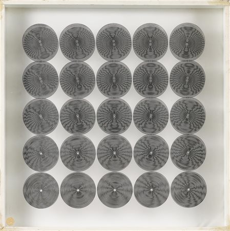 WILDING LUDWIG (1927 - 2010) Senza titolo. 1967. Serigrafia su plexiglass. Cm...